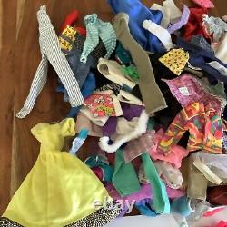 Vintage Doll Clothing and Shoes Some Labeled Barbie Nice Lot