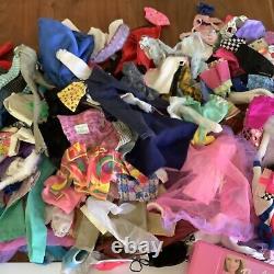 Vintage Doll Clothing and Shoes Some Labeled Barbie Nice Lot