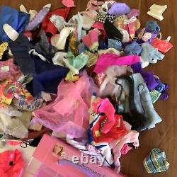 Vintage Doll Clothing and Shoes Some Labeled Barbie Nice Lot