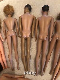 Vintage Huge Barbie Lot Francie Ken Bubblecut Skipper Chris, Clothes & Access