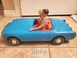 Vintage Ideal Blue Tammy Car 1960s Twist & Turn PJ & Ken Barbie Dolls Lot Mattel