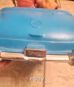 Vintage Ideal Blue Tammy Car 1960s Twist & Turn PJ & Ken Barbie Dolls Lot Mattel