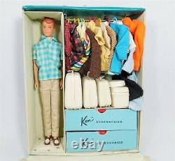 Vintage Ken Allan Doll Case Clothes Outfits Accessories LOT 1960s