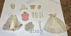 Vintage LOT! 1963 Barbie Doll Case with Doll & Accessories. RARE