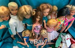 Vintage Large Lot Tammy, Midge, Skipper Barbie & Etc. (at least 2 Dolls TLC)