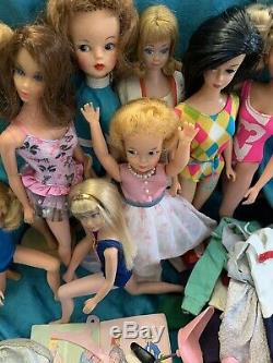 Vintage Large Lot Tammy, Midge, Skipper Barbie & Etc. (at least 2 Dolls TLC)