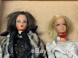 Vintage Lot 1960's Barbie Midge Skipper Dolls + Clothing