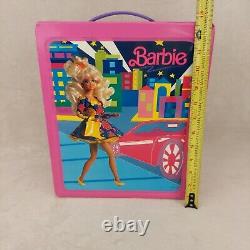 Vintage Lot Barbie Mattel Doll Case With Dolls and Vintage Clothing