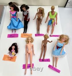 Vintage Lot Of 8 Barbie/Ken Dolls Japan Taiwan Philippines Korea Malaysia Indon