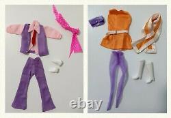 Vintage MEGO Barbie Clone MADDIE MOD Doll WithOriginal Tagged Clothes Lot TLC