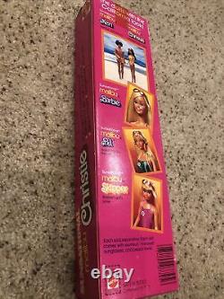 Vintage Malibu Christie sunsational barbie steffie face african american 7745