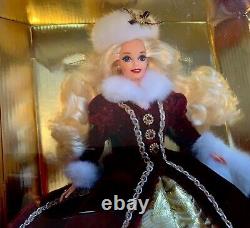 Vintage Mattel 15646 Barbie Doll Happy Holidays 1996 Special Edition New NRFB