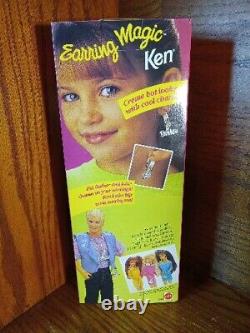 Vintage Mattel 1992 Earring Magic Ken Doll #2290 New! Barbie Discontinued Mint