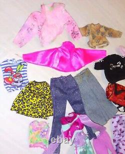 Vintage Mattel Barbie Doll Lot Of 25 Barbies & Clothing 80s 90's 2000's