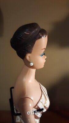 Vintage Mattel Barbie Fashion Queen Doll With Wigs/Holder Near Mint WOW