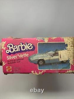Vintage Mattel Barbie Silver' Vette #4934 1983 NRFB