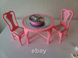 Vintage Mattel Barbie Sweet Roses Furniture Lot Dream House