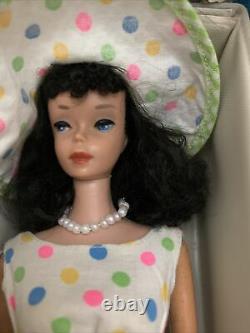 Vintage Mattel TLC Lot (Queen/Ponytail Barbie #3/4 Blue Liner OSS) Clothes Plus