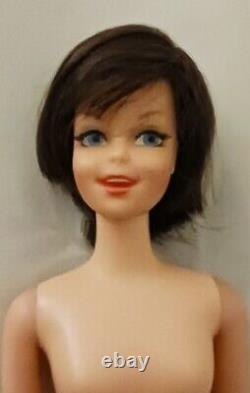 Vintage Mod Barbie Brunette Casey Doll 1960s Minty