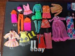 Vintage Mod Barbie, Francie clothes, #1212 +#1225 # 1219 # 1220 & More, 25 pc