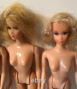 Vintage Mod Lot Barbie Stacy Walking Jamie Doll As Is