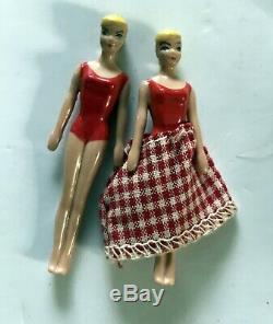 Vintage Nice Lot Skipper Barbie Vinyl Case Dolls Clothes Accessories 1963 Mattel