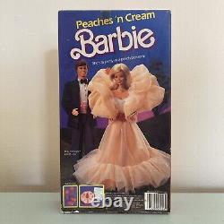 Vintage Peaches'n Cream BARBIE Doll 1984 Mattel No. 7926 NRFB Sealed Original
