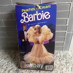 Vintage Peaches'n Cream Barbie Doll 1984 Mattel No. 7926 Original Box
