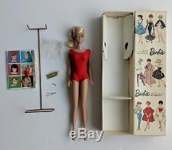 Vintage Platinum Swirl Barbie Mint in Box MIB Head Cello