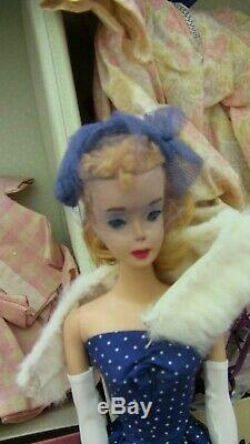 Vintage Ponytail Barbie #3 Gay Parisienne Clothing Case Huge LOT