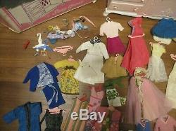 Vintage Rare Barbie Midge Suzy Goose Chifferobe Queen Lot Clothes Iob 1964