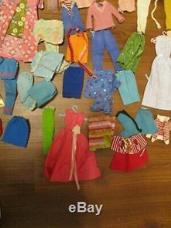 Vintage Rare Barbie Midge Suzy Goose Chifferobe Queen Lot Clothes Iob 1964