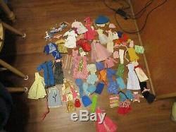 Vintage Rare Barbie Midge Suzy Goose Chifferobe Queen Lot Clothes Iob 1964