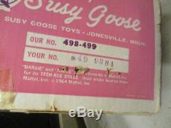 Vintage Rare Barbie Midge Suzy Goose Chifferobe Queen Lot Clothes Iob 1964