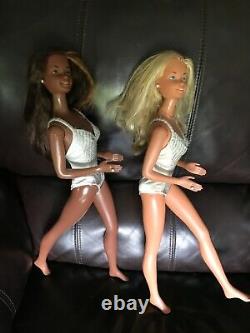 Vintage Supersize Christie and Supersize Barbie lot