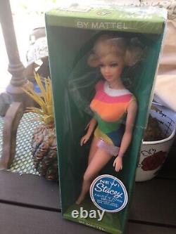 Vintage Tnt Stacey Barbie Doll Nrfb Mint