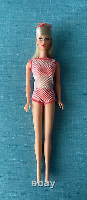 Vintage Twist N Turn TNT Blonde Barbie w Trade In Promo Box #1162 Near Mint 1967