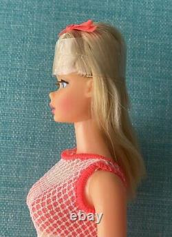 Vintage Twist N Turn TNT Blonde Barbie w Trade In Promo Box #1162 Near Mint 1967