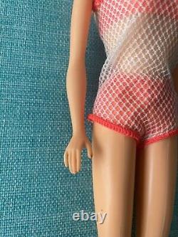 Vintage Twist N Turn TNT Blonde Barbie w Trade In Promo Box #1162 Near Mint 1967