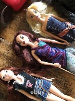 Vintage Y2K My Scene Barbie Doll Lot + Lots Of Accessories