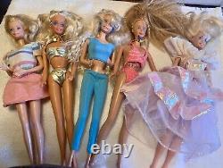 Vintage barbie dolls 1960s. Lot Of 5