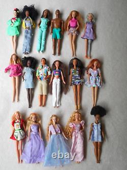 Vintage to Modern BARBIE KEN COURTNEY MIDGE NIKKI African American Hispanic LOT