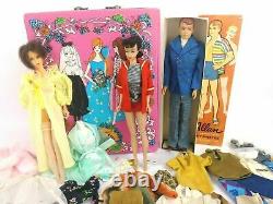 Vintage1960s Brunette Ponytail Barbie lot with1966 Twist n Turn Barbie 1960s Allan