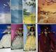 Vtg 1990s Barbie Doll Complete Set Lot of 4 Enchanted Seasons Collection New