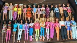 Vtg 80's Barbie Ken Lot Rockers Kira Dee Dee Ethnic Christy Teresa Hair sparkle