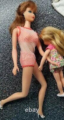 Vtg Barbie Collection Am. Girl 1965KenBarbieSkipperTutiPlus Clothes