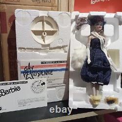 WDW EXCLUSIVE GAY PARISIENNE PORCELAIN BARBIE DOLL BOX WithSHIPPER NRFB. Mint