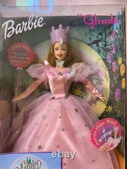 WIZARD OF OZ BARBIE DOLL 1999 MATTEL COMPLETE SET OF 8 NRFB, NIB, Lot of 8 Dolls