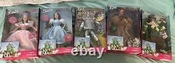 WIZARD OF OZ Barbie Collection. Set of 5 Dolls