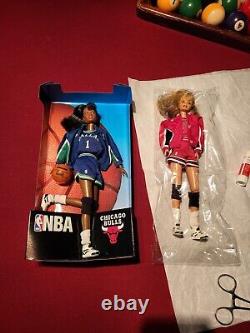 WNBA (58) 1998 NBA Barbie Dolls 29 Teams Logo's 57 Original NIB 1 Substitute